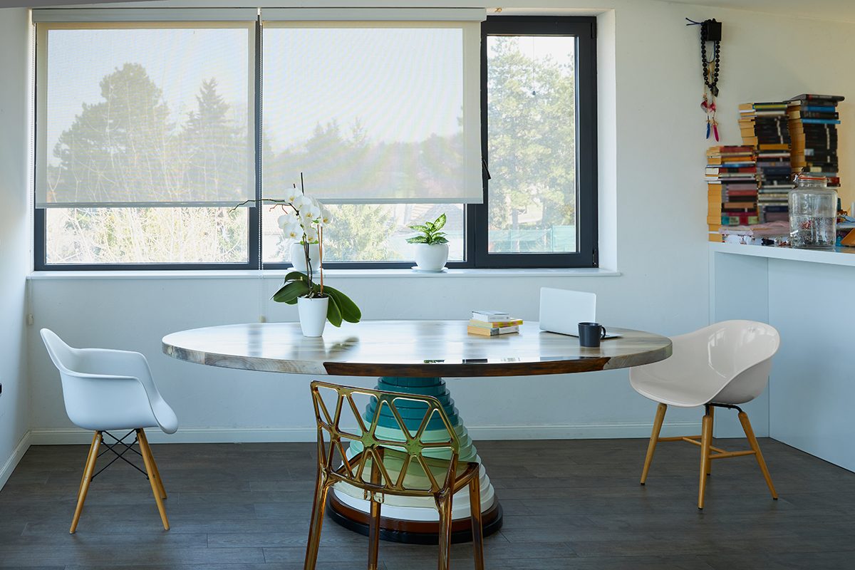Main Street furniture company can help stage your space.